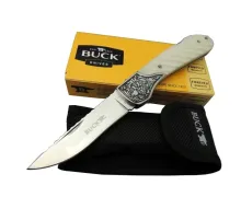 Buck Knives BK-014WY Kamp Çakı 20 cm - Kılıflı, Kutulu