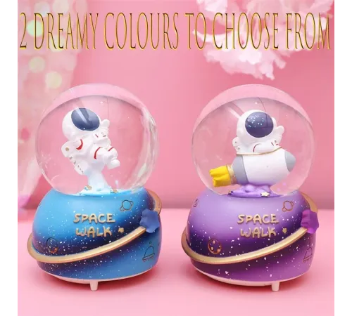 Büyük Boy Astronot Kar Küresi 1 Adet