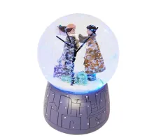 Büyük Boy Kış Masalı Temalı Pilli Kar Küresi