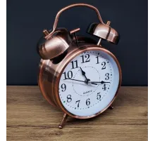 Büyük Boy Metal Bakır Çalar Saat