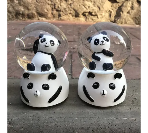 Büyük Boy Panda Kar Küresi