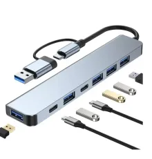 Byl 221 Support 7 İn 1 Type-C Usb Çevirici
