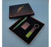 Çakmak Ve Yeşil Kalem Anahtarlık