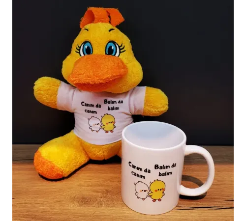 Canım Da Canım Balım Da Balım Oyuncak Ve Kupa Hediye Seti