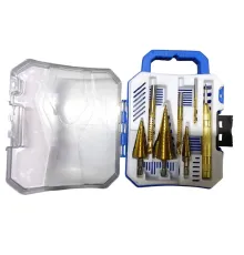 Çantalı 7 Parça Kademeli - Freze Matkap Ucu Seti