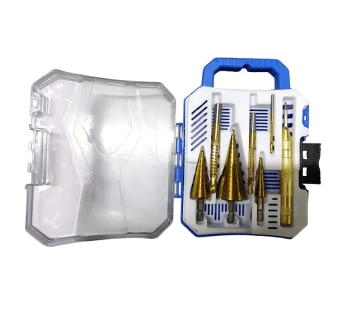 Çantalı 7 Parça Kademeli - Freze Matkap Ucu Seti