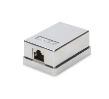 CAT 6 Sıva Üstü 1’li Kutu, Keystone Modül dahil, Zırhlı/Shielded