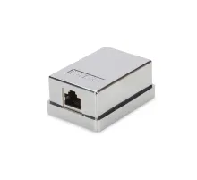 CAT 6A Sıva Üstü 1’li Kutu, Keystone Modül dahil, Zırhlı/Shielded