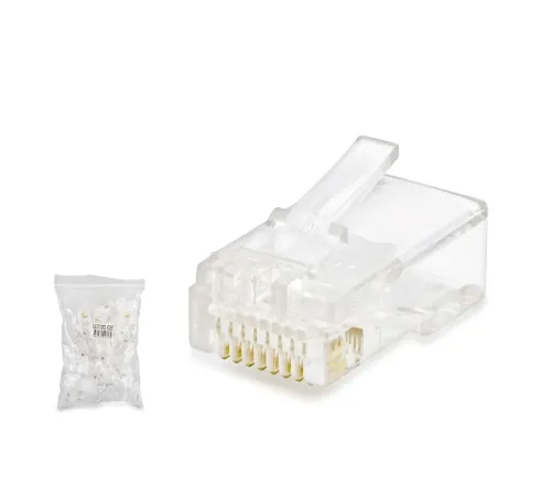 Cat5 Konnektör Rj45 100Lü Paket Şeffaf HDX5007