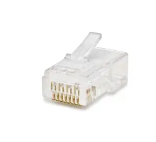 Cat6 Konnektör Rj45 100Lü Paket Şeffaf HDX5043