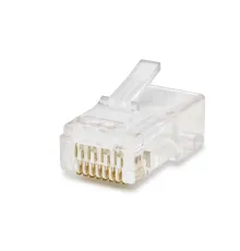 Cat6 Konnektör Rj45 100Lü Paket Şeffaf HDX5043