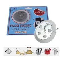 Çaydanlık Demlik İçi Paslanmaz Sök Tak Süzgeç 50’li