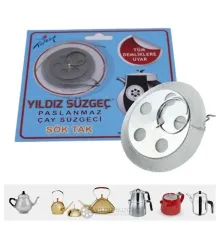 Çaydanlık Demlik İçi Paslanmaz Sök Tak Süzgeç 50’li