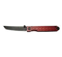 Chris Reeve Pocket Samurai 7425 RD Kırmızı Kamp / Outdoor Çakı 18cm - Manuel, Kutulu