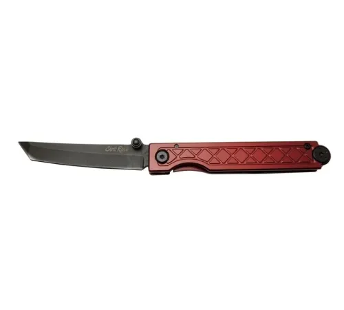 Chris Reeve Pocket Samurai 7425 RD Kırmızı Kamp / Outdoor Çakı 18cm - Manuel, Kutulu