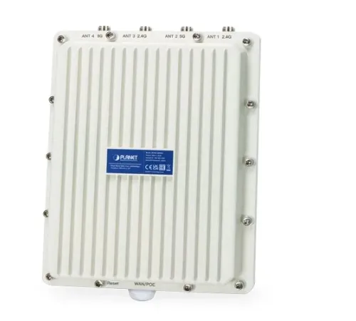 Çift Bant 802.11ax 3000Mbps Dış Mekan Kablosuz Access Point (Dual Band 802.11ax 3000Mbps Outdoor Wireless Access Point)<br>
802.3at PoE+<br>
IP67, -40 - 70 Derece C arası<br>
4 x N-tip konektor