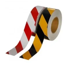 Çift Renk Reflektif Bant 100mm x 23mt