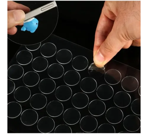 Çift Taraflı Yuvarlak Montaj Macunu 42 li