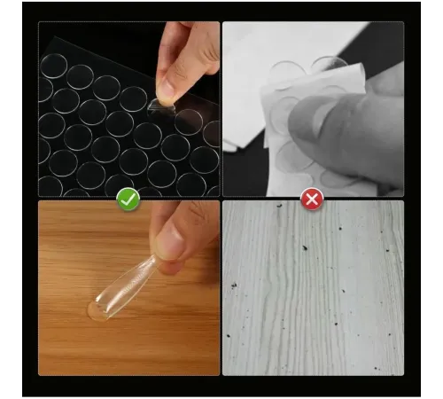 Çift Taraflı Yuvarlak Montaj Macunu 420 Adet