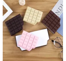 Çikolata Görünümlü Kokulu Not Defteri