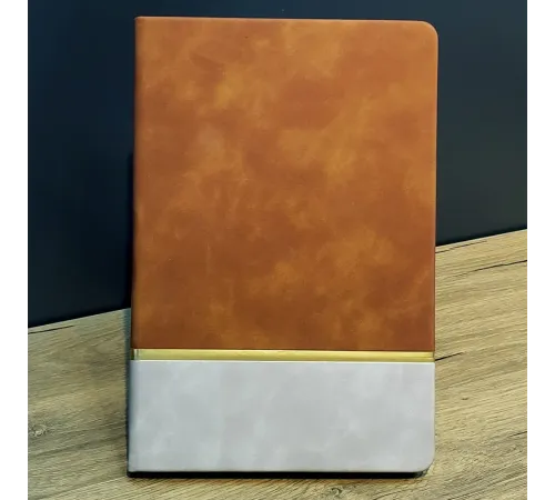 Çizgili Deri Defter Taba