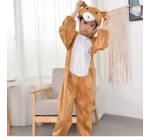 Çocuk Ayı Kostümü - Maymun Kostümü 2-3 Yaş 80 cm