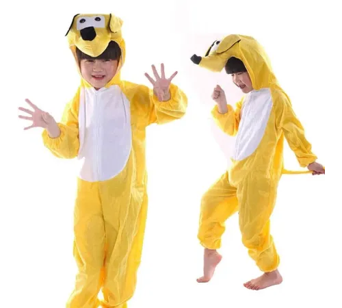 Çocuk Köpek Kostümü 4-5 Yaş 100 cm