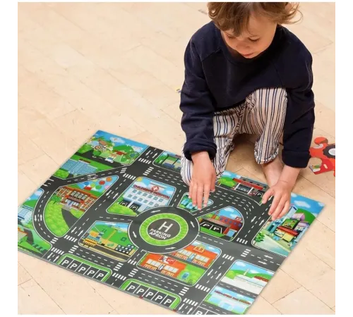 Çocuk Oyun Matı - Mutlu Şehir Hayatı