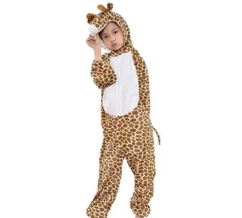 Çocuk Zürafa Kostümü 2-3 Yaş 80 cm
