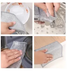 Çok Amaçlı Sihirli Tel Temizlik Bezi