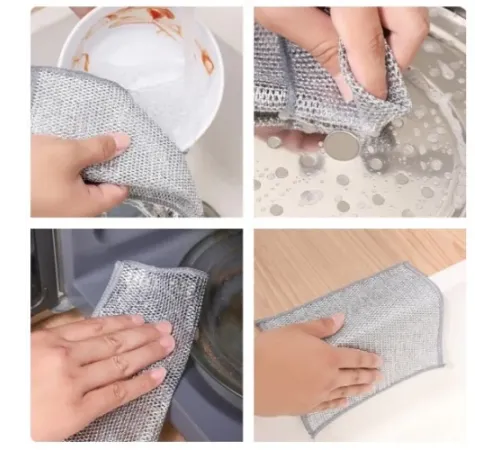 Çok Amaçlı Sihirli Tel Temizlik Bezi