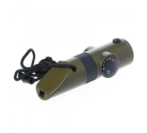 Çok Fonksiyonlu Askeridüdük Pusula Termometre Ile Led Işık