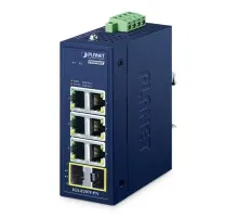 Compact Industrial 6-Port 10/100/1000T + 2-Port 100/1000X SFP PROFINET Switch(-40~75 degrees C operating temperature)