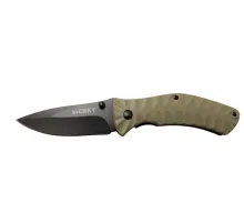Crkt İncendor 2078 Gri Kamp Çakı 17,5cm - Manuel, Plastik Sap