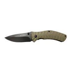 Crkt İncendor 2078 Gri Kamp Çakı 17,5cm - Manuel, Plastik Sap