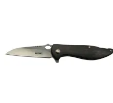 Crkt Lotus 1265 BK Siyah Kamp / Outdoor Çakı 18cm - Yarı , Kutulu