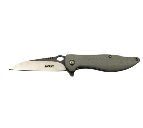 Crkt Lotus 1265 Gri Kamp / Outdoor Çakı 18cm - Yarı , Kutulu