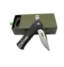 Crkt Muskie 202 BK Siyah Kamp / Outdoor Çakı 18 cm - Yarı , Kutulu