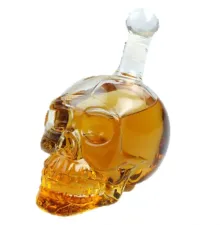 Crystal Head Kuru Kafa Cam Şişe 350 ml