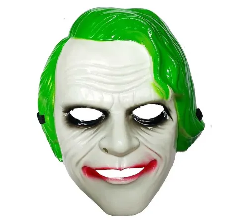 The Dark Knight Joker Maskesi Yeşil