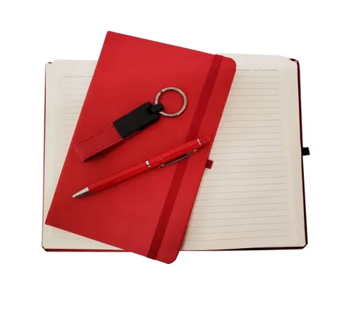 Defter Kalem ve Anahtarlık Set