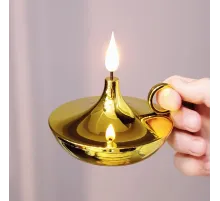 Dekoratif Gold Pilli Mum