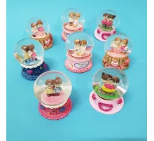 Dekoratif Mini Boy Sevgililer Kar Küresi