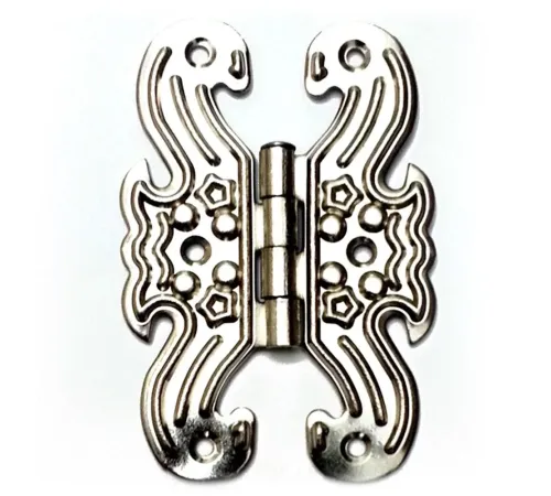 Dekoratif, Sac Menteşe - Büyük, Nikel, 1 Adet