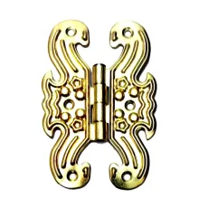 Dekoratif Sac Menteşe - Büyük, Sarı, 100 Adet