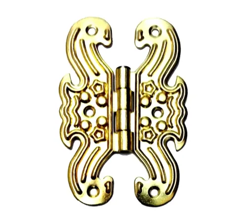 Dekoratif Sac Menteşe - Büyük, Sarı, 100 Adet