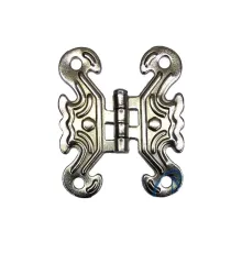 Dekoratif Sac Menteşe - Küçük, Nikel, 100 Adet