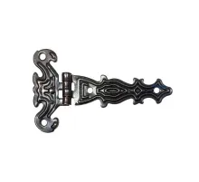 Dekoratif, Sac Tek Kuyruklu Menteşe - 40x68 mm, Küçük, Eskitme, 1 Adet