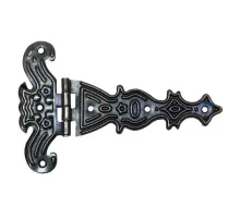 Dekoratif, Sac Tek Kuyruklu Menteşe - 40x68 mm, Küçük, Eskitme, 100 Adet