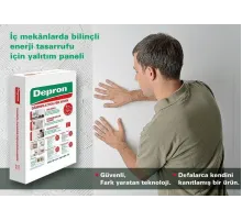 DEPRON G3mm Yalıtım Malzemesi Levha 80cm x 125cm